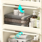 Bacs de rangement en plastique à 4 niveaux avec couvercles, conteneurs de rangement empilables avec roues, boîtes de rangement pliantes, bacs de rangement escamotables