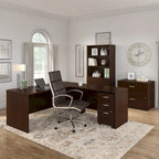 Bureau en L 72W de la Série C avec tiroirs par Bush Business Furniture