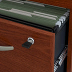 Bureau en L 72W de la Série C avec tiroirs par Bush Business Furniture