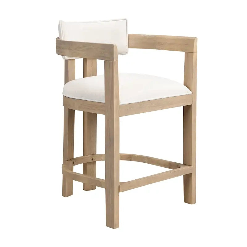 Ensemble de bar 3 pièces à hauteur de comptoir Netia avec chaises rembourrées en boucle et base de table en métal par Christopher Knight Home