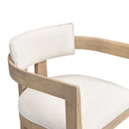 Ensemble de bar 3 pièces à hauteur de comptoir Netia avec chaises rembourrées en boucle et base de table en métal par Christopher Knight Home