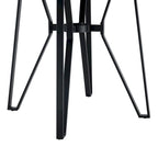 Ensemble de bar 3 pièces à hauteur de comptoir Netia avec chaises rembourrées en boucle et base de table en métal par Christopher Knight Home