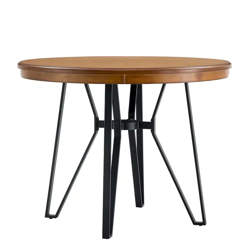 Ensemble de bar 3 pièces à hauteur de comptoir Netia avec chaises rembourrées en boucle et base de table en métal par Christopher Knight Home