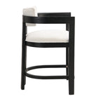 Ensemble de bar 3 pièces à hauteur de comptoir Netia avec chaises rembourrées en boucle et base de table en métal par Christopher Knight Home
