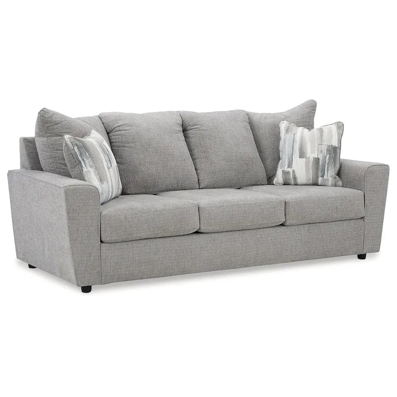 Ensemble rembourré 2 pièces Signature Design by Ashley Stairatt gris – 86 L x 38 P x 39 H