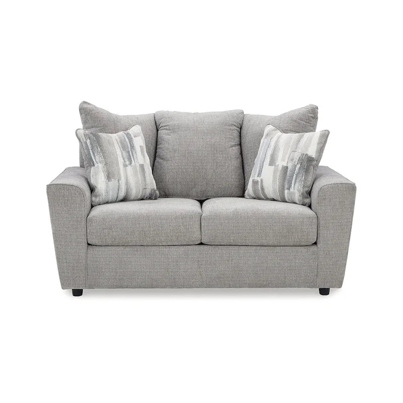 Ensemble rembourré 2 pièces Signature Design by Ashley Stairatt gris – 86 L x 38 P x 39 H