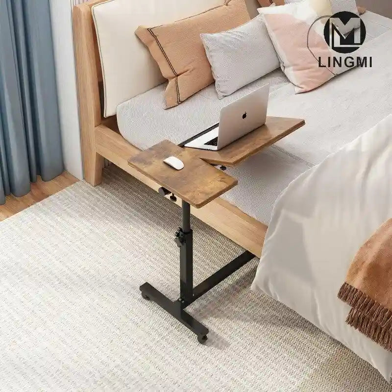 Table à roulettes réglable en hauteur - 23,6P x 15,9L x 35H