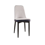 Lot de 4 chaises de salle à manger avec pieds en métal