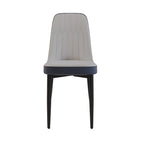 Lot de 4 chaises de salle à manger avec pieds en métal