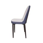 Lot de 4 chaises de salle à manger avec pieds en métal
