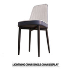 Lot de 4 chaises de salle à manger avec pieds en métal