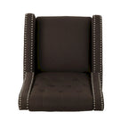 Fauteuil inclinable classique en tissu, élégant pour le salon ou la chambre à coucher