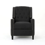 Fauteuil inclinable classique en tissu, élégant pour le salon ou la chambre à coucher