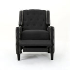 Fauteuil inclinable classique en tissu, élégant pour le salon ou la chambre à coucher