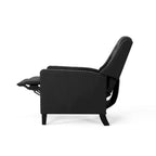Fauteuil inclinable classique en tissu, élégant pour le salon ou la chambre à coucher