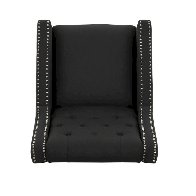 Fauteuil inclinable classique en tissu, élégant pour le salon ou la chambre à coucher
