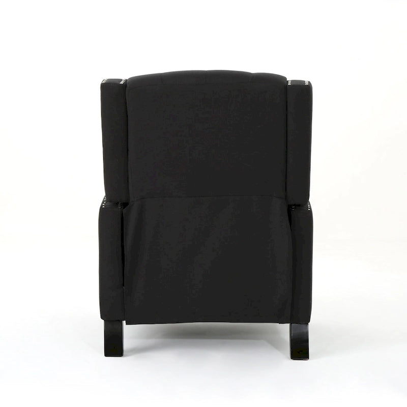 Fauteuil inclinable classique en tissu, élégant pour le salon ou la chambre à coucher