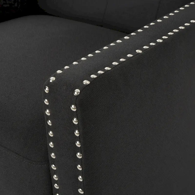 Fauteuil inclinable classique en tissu, élégant pour le salon ou la chambre à coucher
