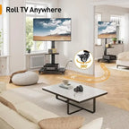 Meuble TV mobile avec prise de courant