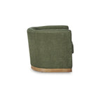 Fauteuil pivotant Signature Design by Ashley Jersonlow vert forêt - 34 larg. x 31,25 prof. x 28,88 haut.