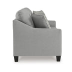 Canapé-lit Lebo Queen Size, gris, matelas pliant en mousse à mémoire de forme