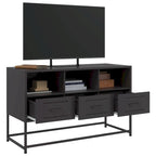 Meuble TV vidaXL Meuble console Meuble de salon Acier - 15,4 x 39,6 x 23,8