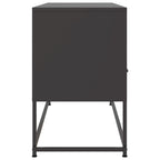 Meuble TV vidaXL Meuble console Meuble de salon Acier - 15,4 x 39,6 x 23,8