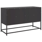 Meuble TV vidaXL Meuble console Meuble de salon Acier - 15,4 x 39,6 x 23,8