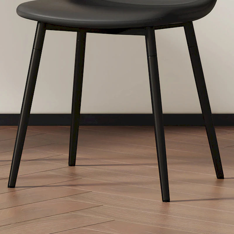 Ensemble de salle à manger 5 pièces, table de cuisine avec pieds carrés en forme de O, 4 chaises de salle à manger rembourrées pour 4 personnes