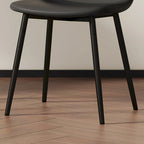 Ensemble de salle à manger 5 pièces, table de cuisine avec pieds carrés en forme de O, 4 chaises de salle à manger rembourrées pour 4 personnes