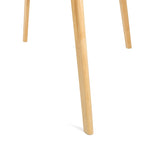 Ensemble de salle à manger 5 pièces en bois, comprenant une table à manger rectangulaire et 4 chaises rembourrées, pour la maison ou l'appartement
