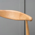 Ensemble de salle à manger 5 pièces en bois, comprenant une table à manger rectangulaire et 4 chaises rembourrées, pour la maison ou l'appartement