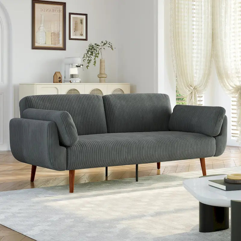 Canapé-lit convertible, futon, transat inclinable pour salon