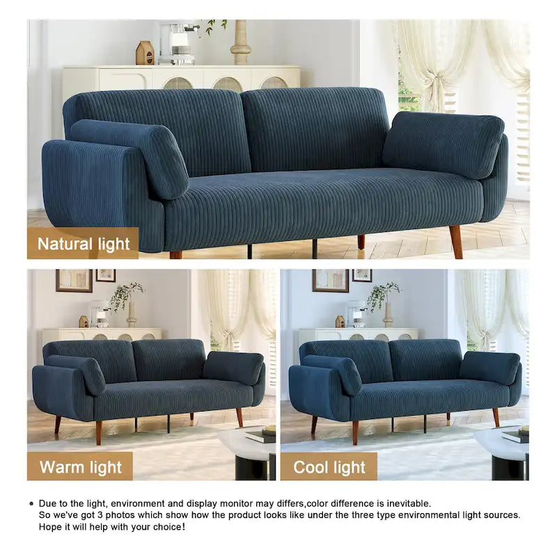 Canapé-lit convertible, futon, transat inclinable pour salon
