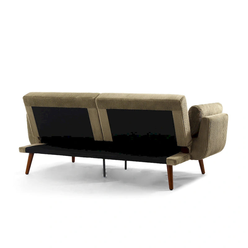 Canapé-lit convertible, futon, transat inclinable pour salon