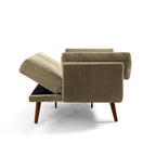 Canapé-lit convertible, futon, transat inclinable pour salon