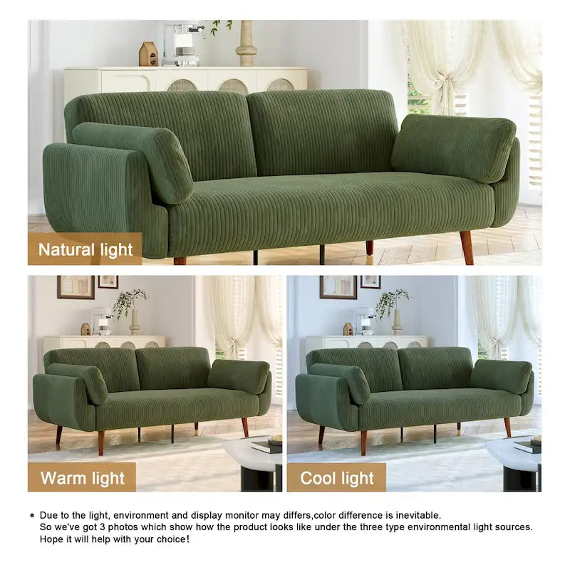 Canapé-lit convertible, futon, transat inclinable pour salon
