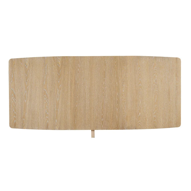 Ensemble de 7 pièces de salle à manger en bois avec table extensible et 6 chaises