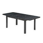 Ensemble de 7 pièces de salle à manger en bois avec table extensible et 6 chaises