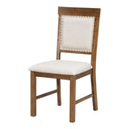 Ensemble de salle à manger 5 pièces en bois avec table extensible et 4 chaises