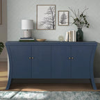 Buffet de salle à manger avec rangement, grand buffet moderne de 150 cm, meuble de rangement en bois