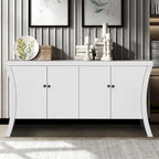 Buffet de salle à manger avec rangement, grand buffet moderne de 150 cm, meuble de rangement en bois