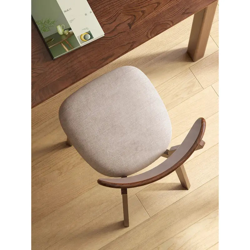 Chaise de salle à manger haut de gamme en bois massif, confection exceptionnelle pour une assise confortable