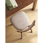 Chaise de salle à manger haut de gamme en bois massif, confection exceptionnelle pour une assise confortable