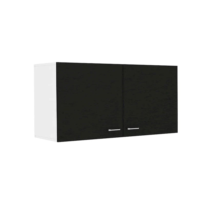 TUHOME Napoles Meuble Haut Mural Double Porte - N/A