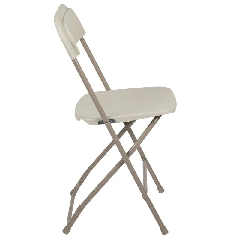 Chaise pliante en plastique - Lot de 10 - Capacité de 295 kg - Chaise événementielle
