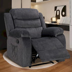 Fauteuil inclinable moelleux avec fonction massage et chauffage