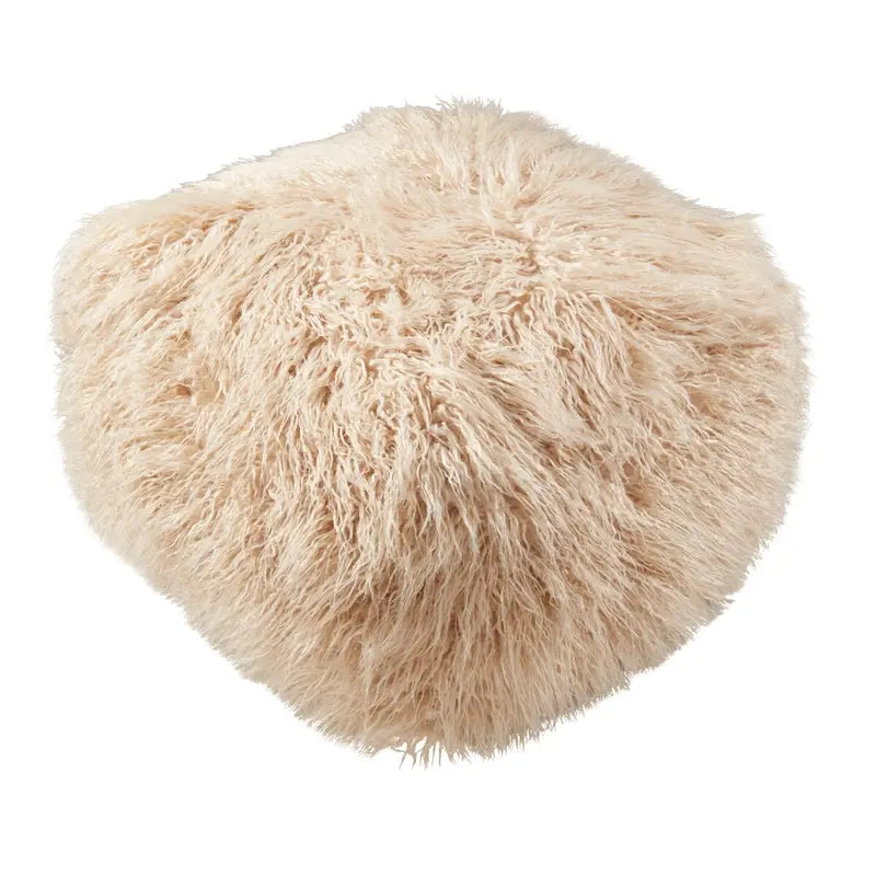 Pouf en fausse fourrure Snug Haven
