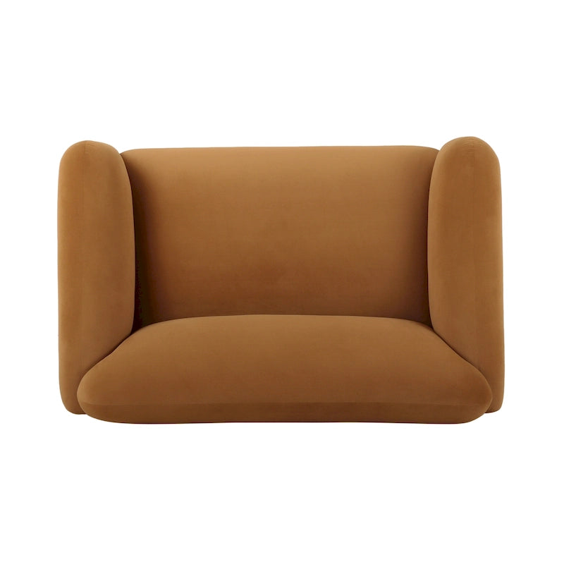 Causeuse capitonnée Chaparral par Christopher Knight Home