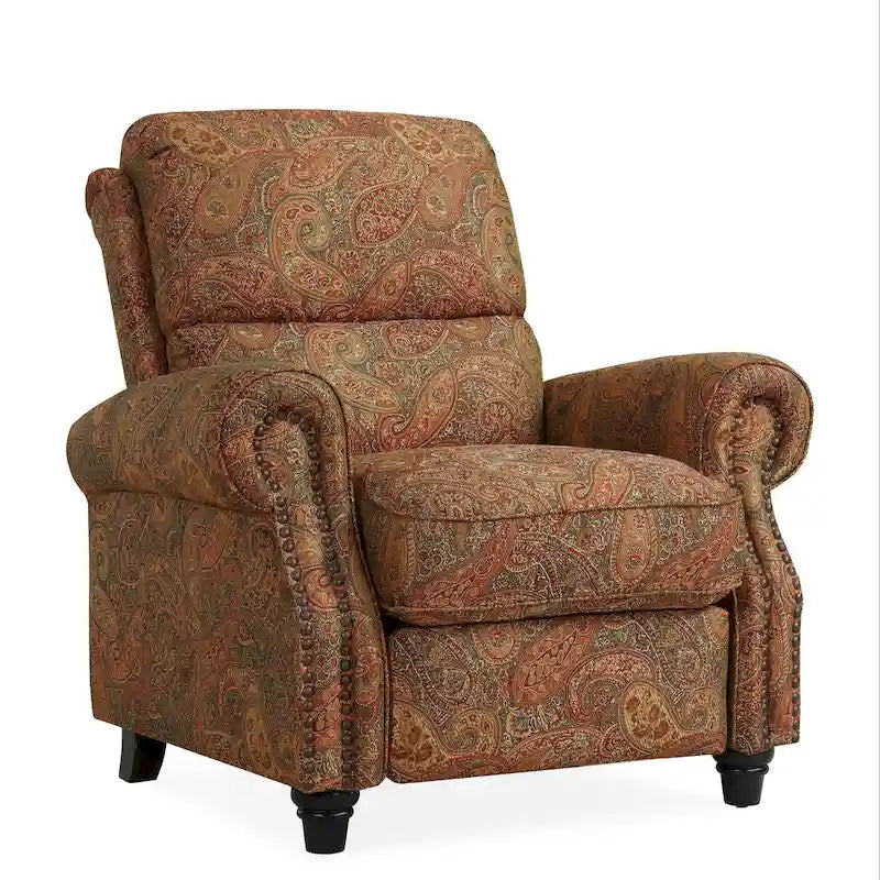 Fauteuil inclinable à dossier poussoir Copper Grove Jessie ProLounger Paisley